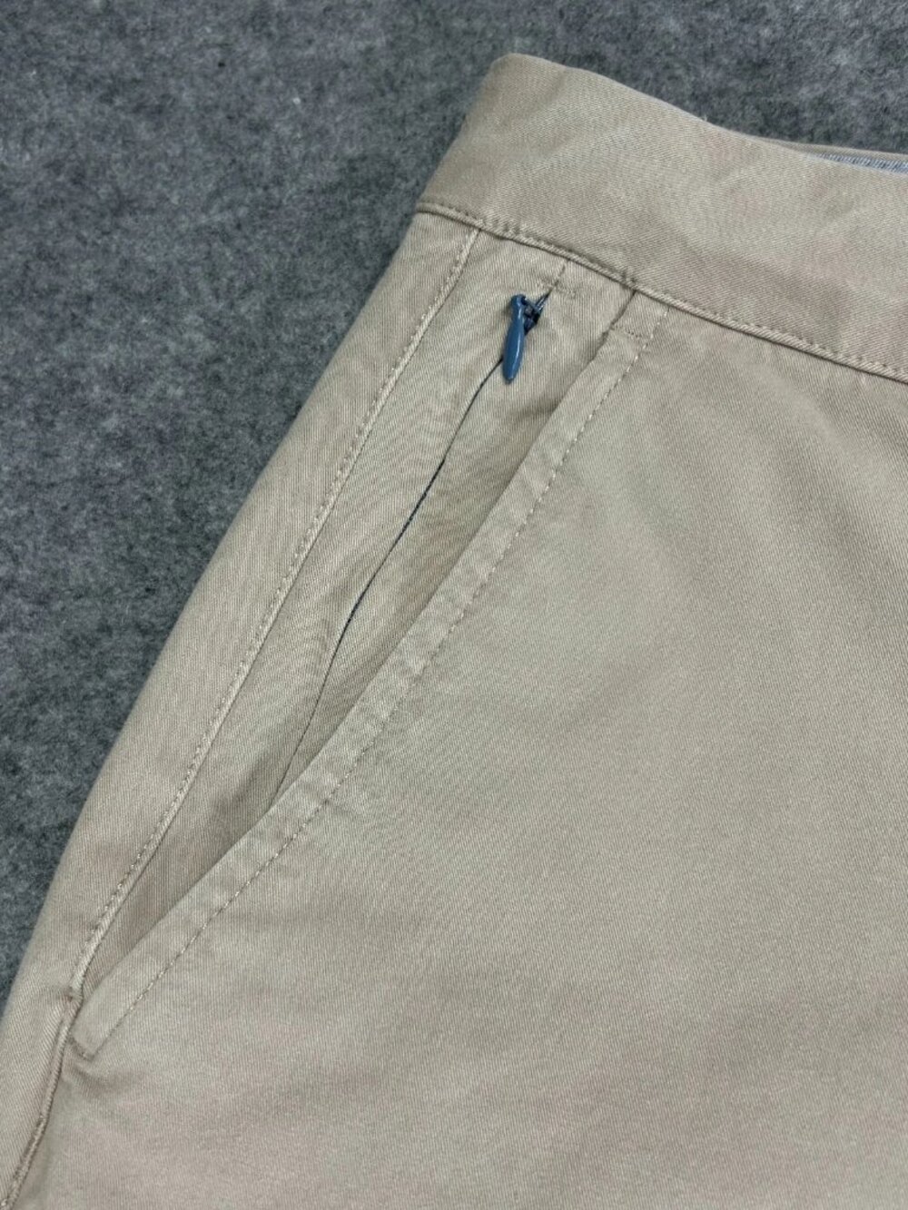 Bonobos Straight Chino Pants Mens 40x32 Light Beige Flat Front Preppy Comfort - Picture 4 of 16